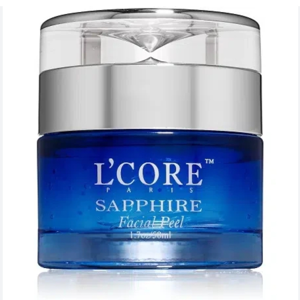 Sapphire Facial Peel - Silver and Blue